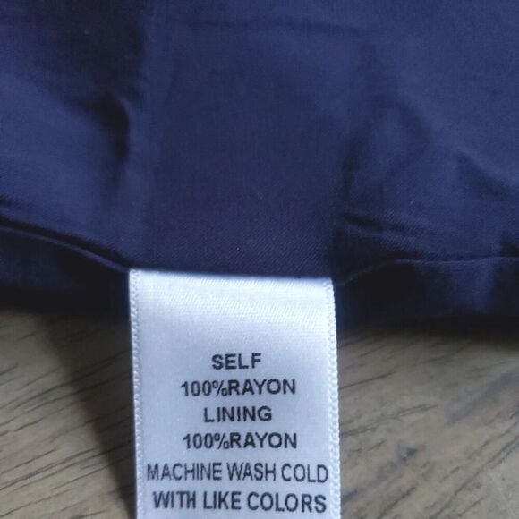 Soprano Nightgown Women's  Small Blue Floral Lace Lined  NWT - Picture 11 of 11